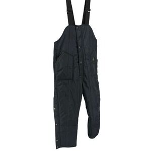 RefrigiWear Insulated Bib Overalls XL 10' Quilted Cold Weather Workwear